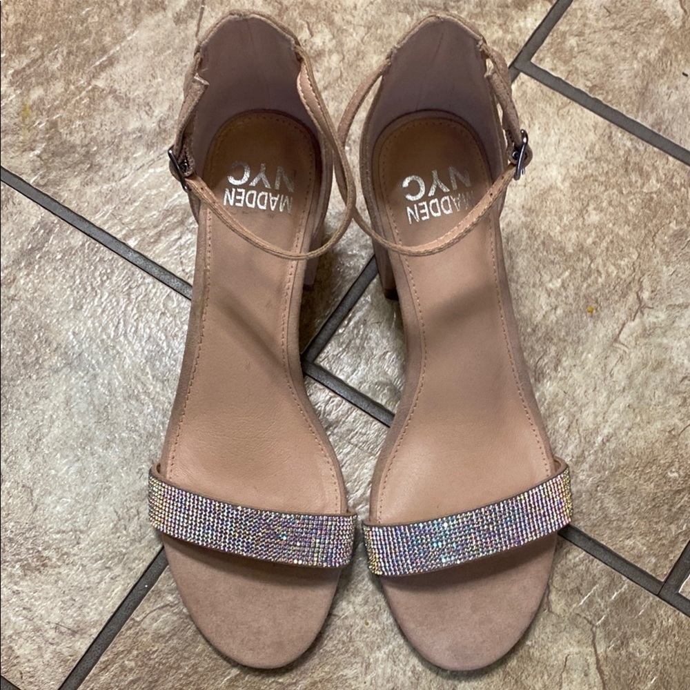 Steve Madden NYC  Mauve Size 8 Heels Elegant Design  Summer Wedding Guest Fall